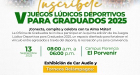 ¡Vuelven los Juegos Lúdico-Deportivos para Graduados 2025!